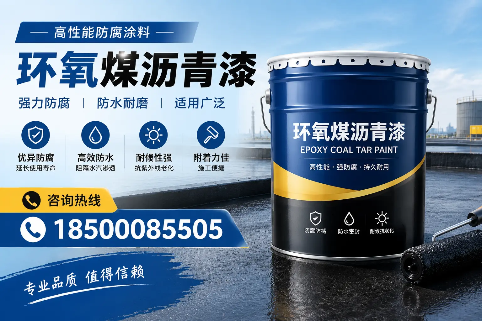 环氧煤沥青漆的主要成分与功能，莆田用户深度了解